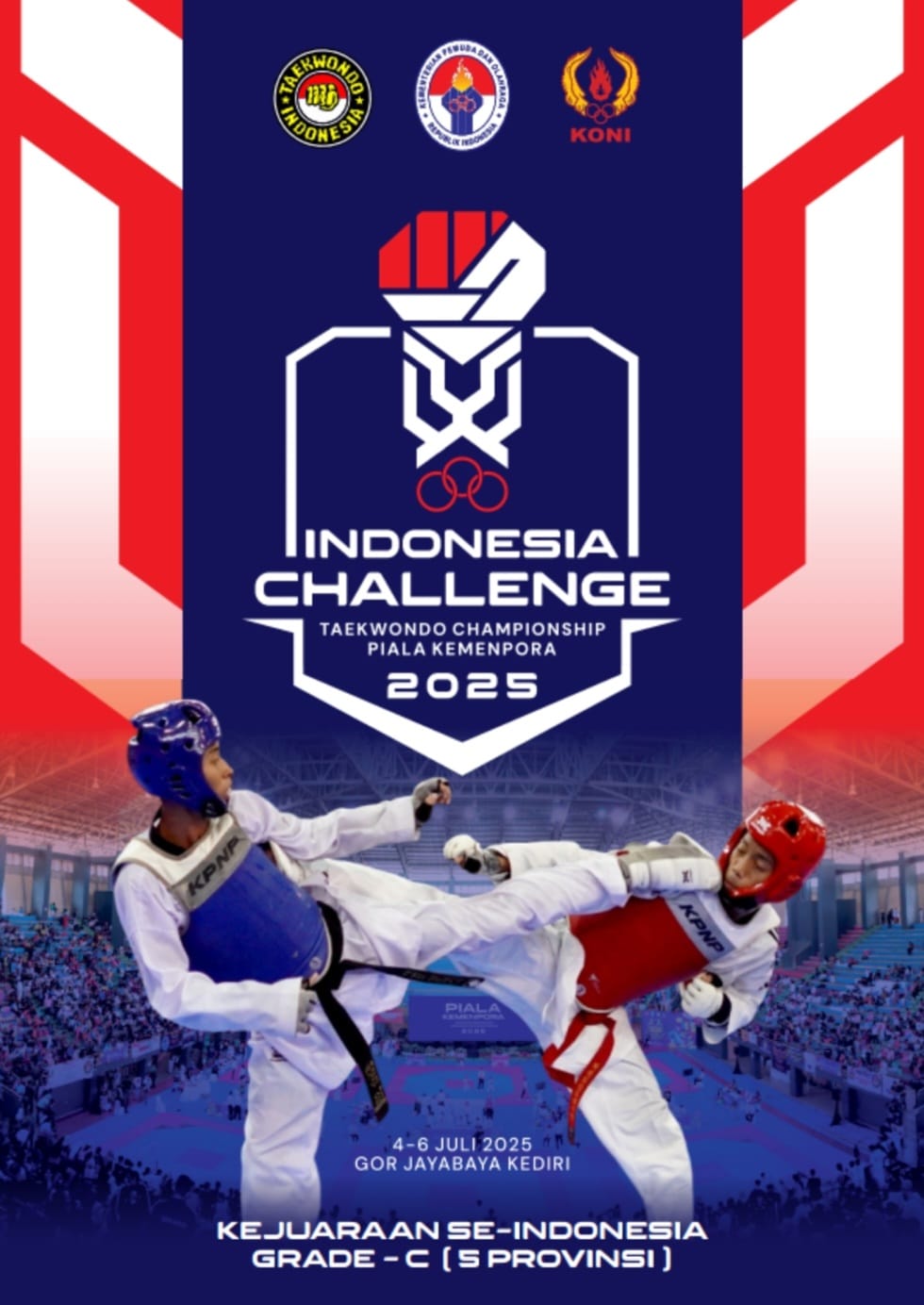 Ajang Pertarungan Prestasi Taekwondo di Tanah Air Taekwondo Indonesia Dojang SIGINJAI ITA JAMBI