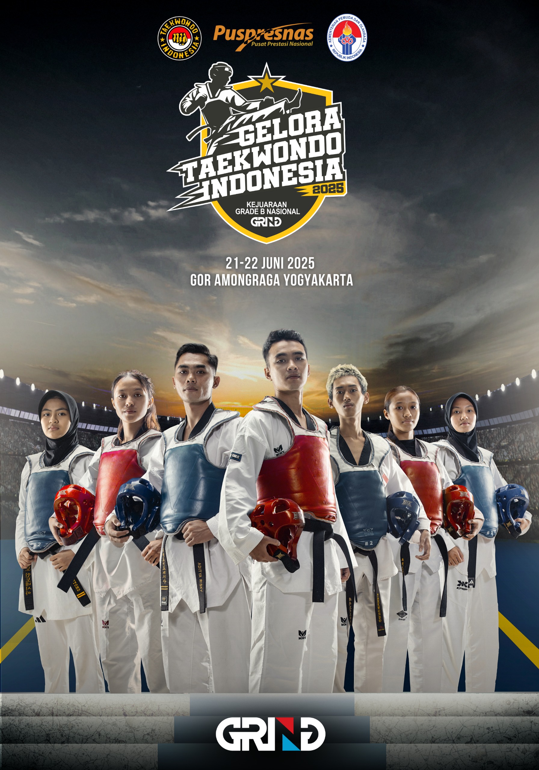 Panggung Juara Taekwondo Indonesia Taekwondo Indonesia Dojang SIGINJAI ITA JAMBI
